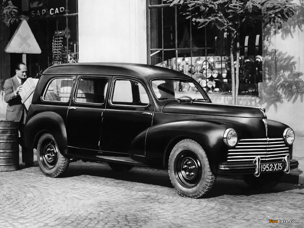 Images of Peugeot 203 Familliale 1950–54 (1024 x 768)