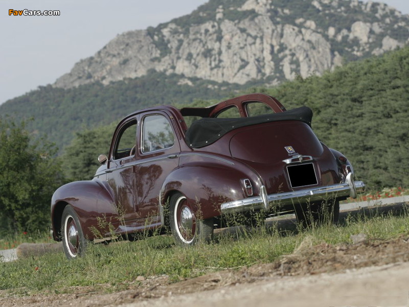 Images of Peugeot 203 Decouvrable 1951 (800 x 600)