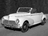 Peugeot 203 Cabrio 1951–56 photos