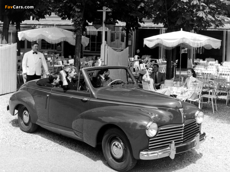 Peugeot 203 Cabrio 1951–56 pictures (800 x 600)