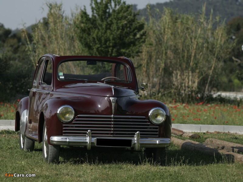 Peugeot 203 Decouvrable 1951 wallpapers (800 x 600)