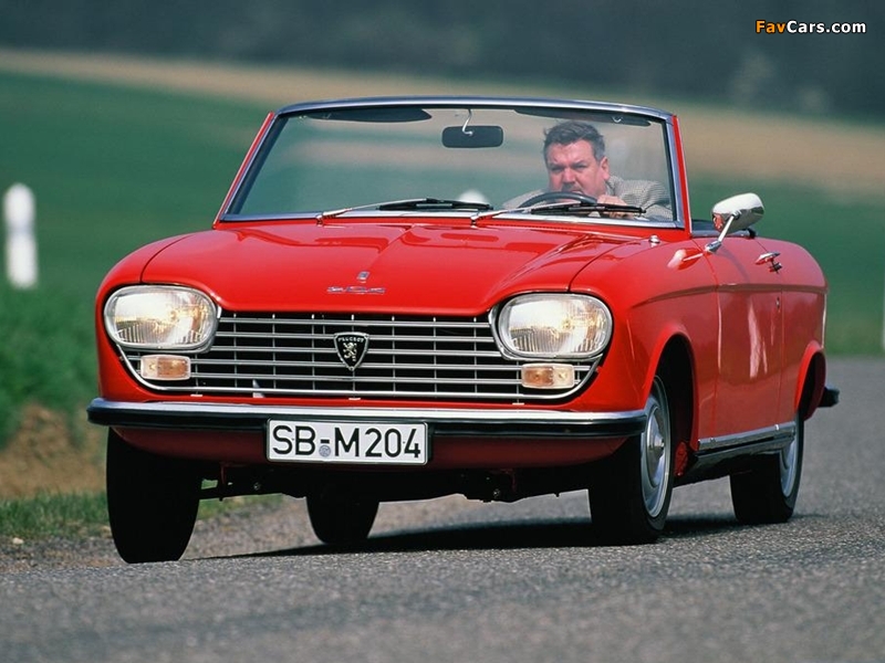 Images of Peugeot 204 Cabriolet 1966–70 (800 x 600)