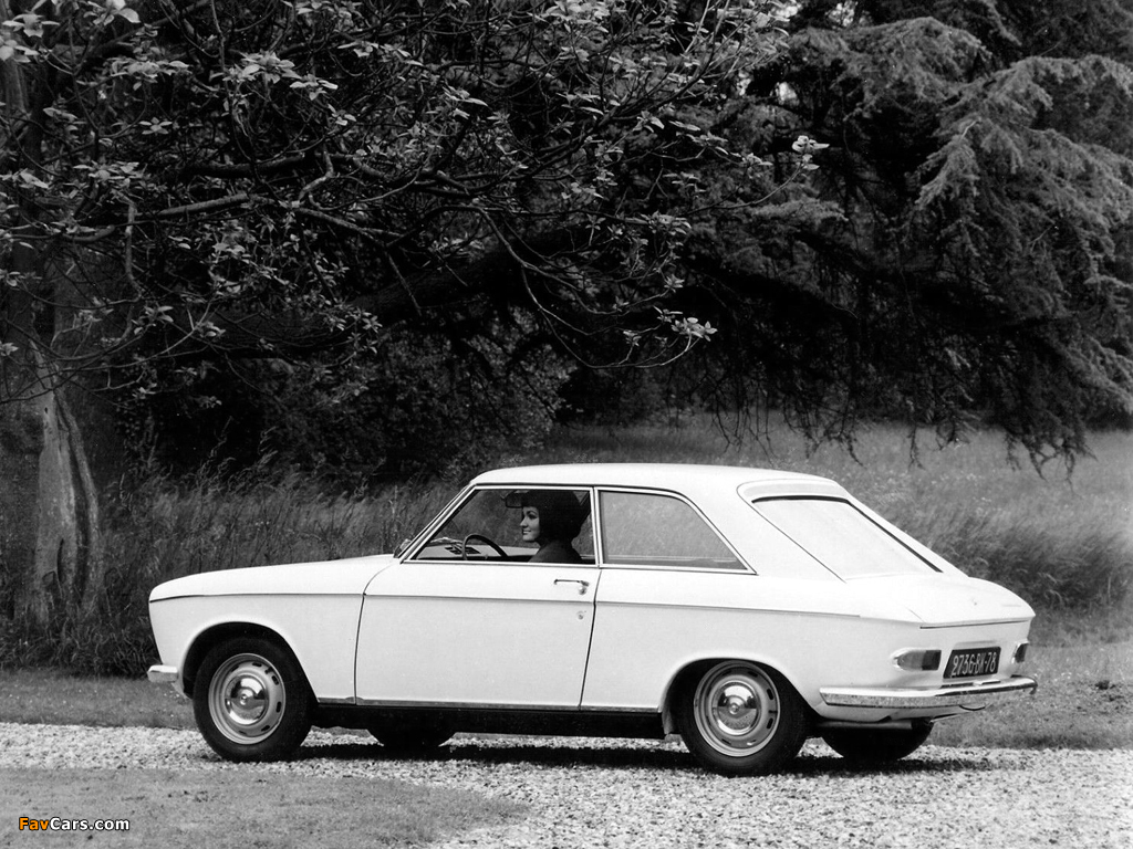 Images of Peugeot 204 Coupé 1966–70 (1024 x 768)