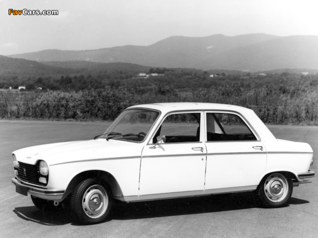 Peugeot 204 1965–76 photos (640 x 480)