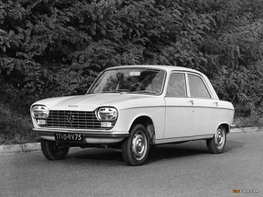 Peugeot 204 1965–76 wallpapers (1024 x 768)