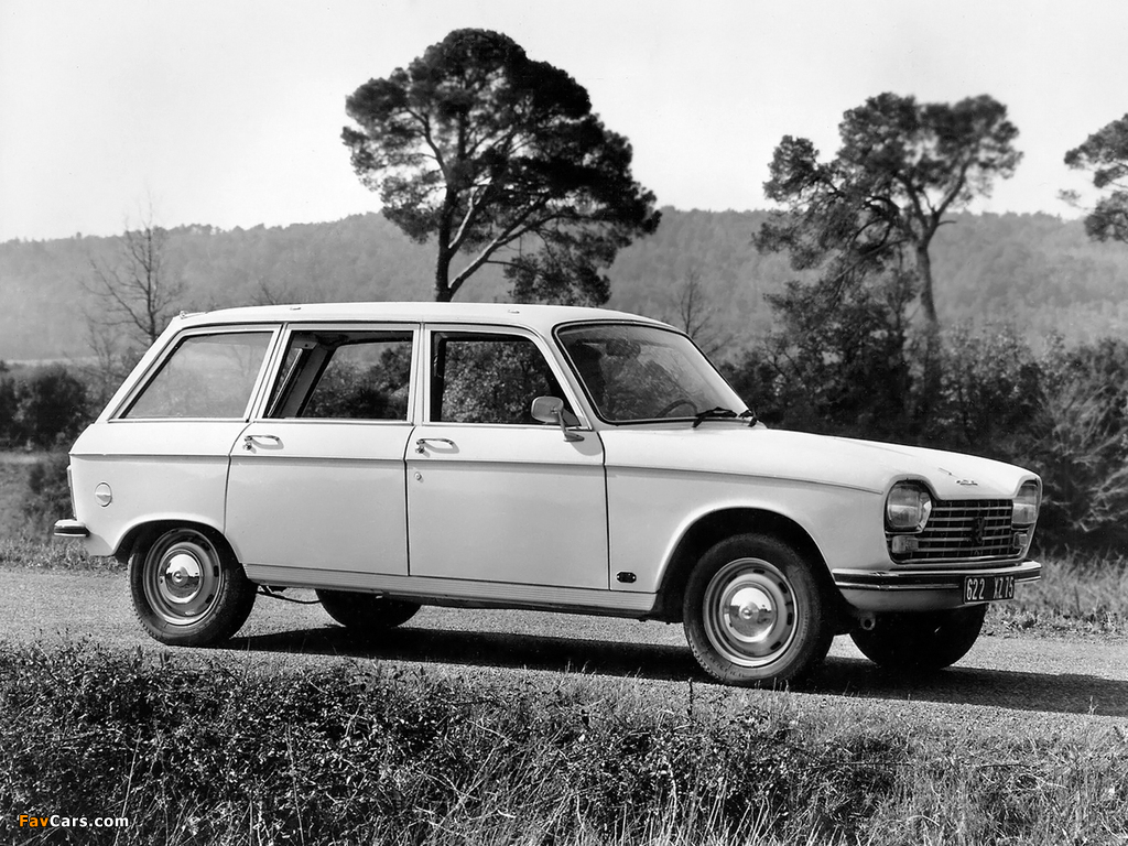 Peugeot 204 Break 1966–76 wallpapers (1024 x 768)
