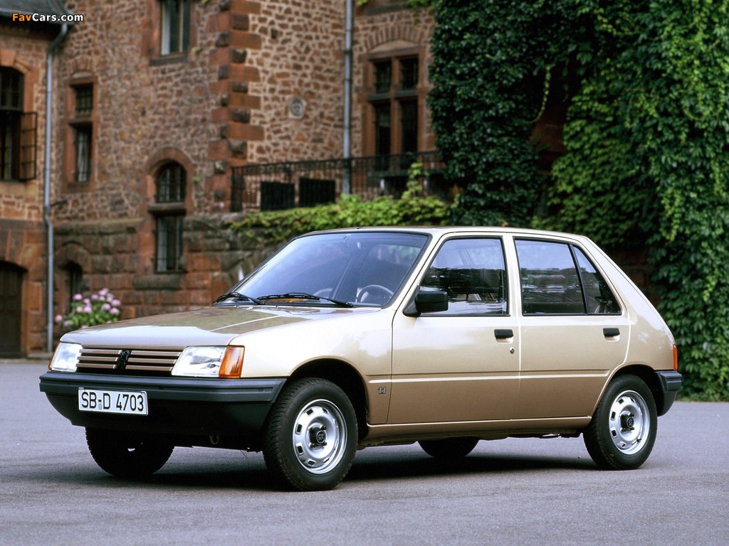 Images of Peugeot 205 5-door 1983–98 (1024 x 768)