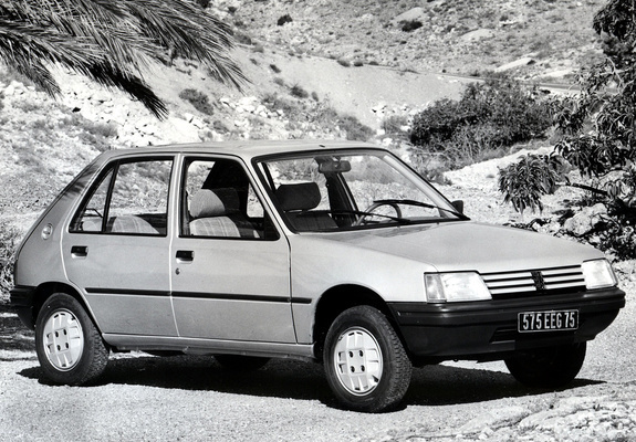 Images of Peugeot 205 5-door 1983–98