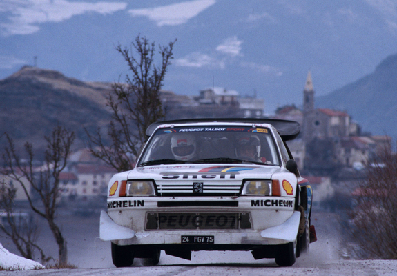 Images of Peugeot 205 T16 Rally Car 1984–85