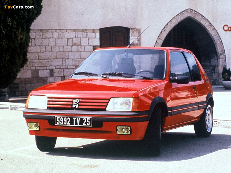 Images of Peugeot 205 GTi 1984–94 (800 x 600)