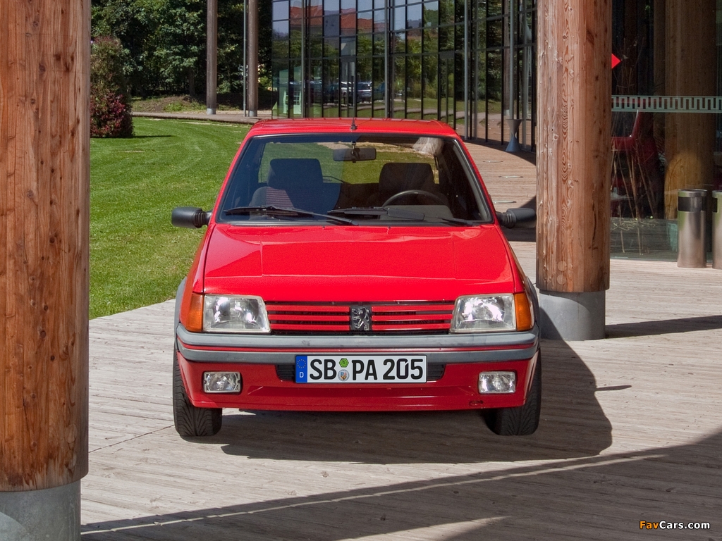 Images of Peugeot 205 GTi 1984–94 (1024 x 768)