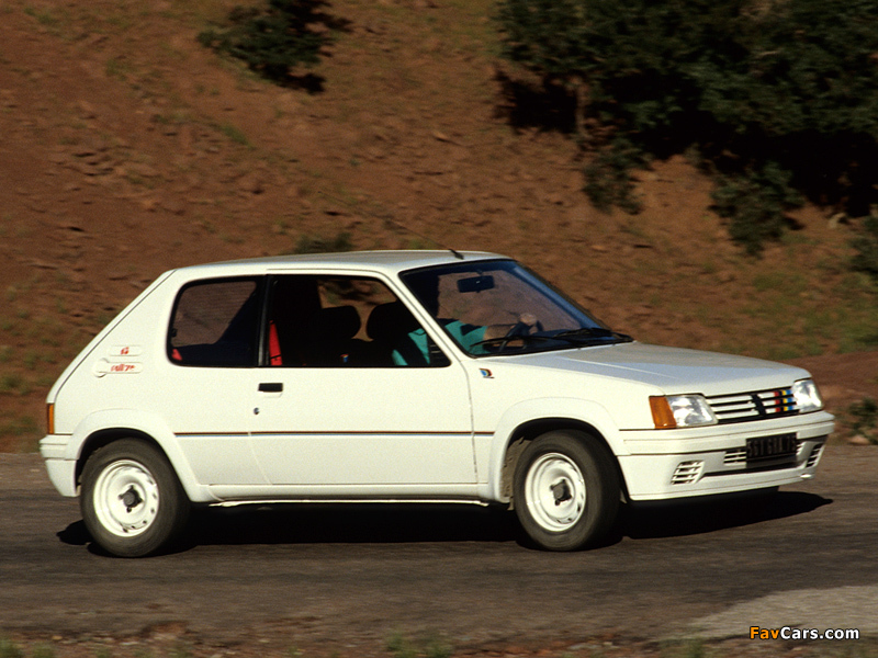 Images of Peugeot 205 Rallye 1988–90 (800 x 600)