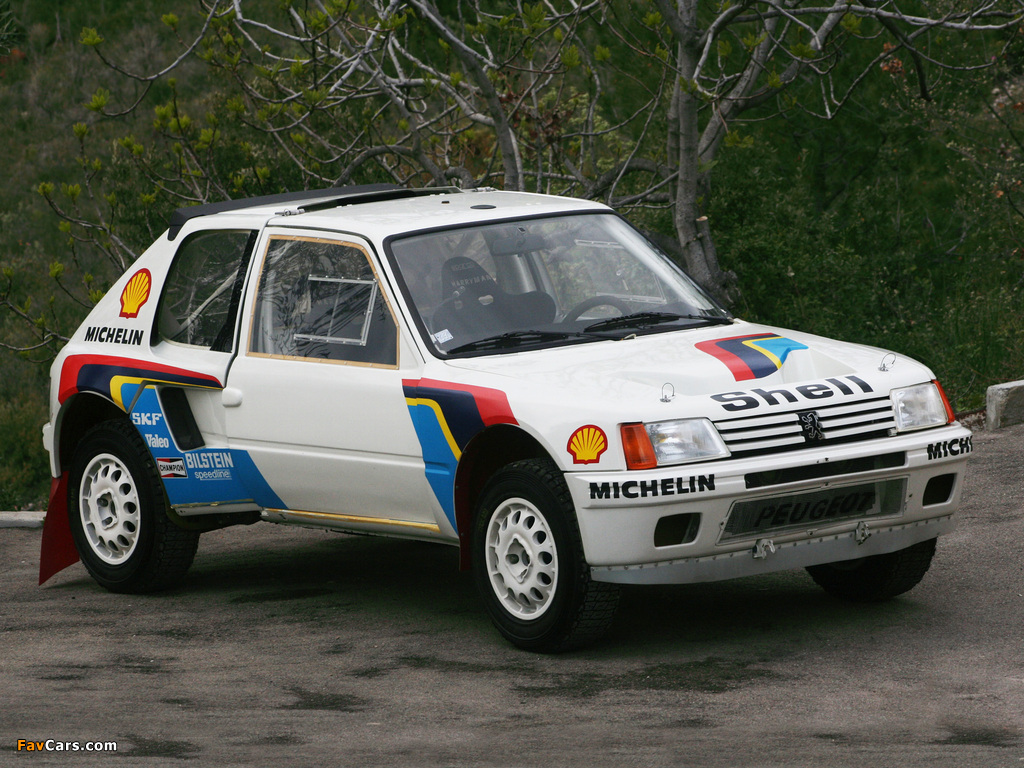 Peugeot 205 T16 Rally Car 1984–85 images (1024 x 768)