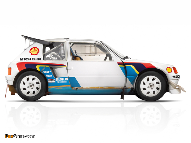 Peugeot 205 T16 Rally Car 1984–85 images (640 x 480)