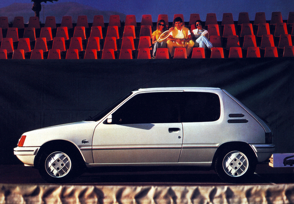 Peugeot 205 Lacoste 1984–86 photos