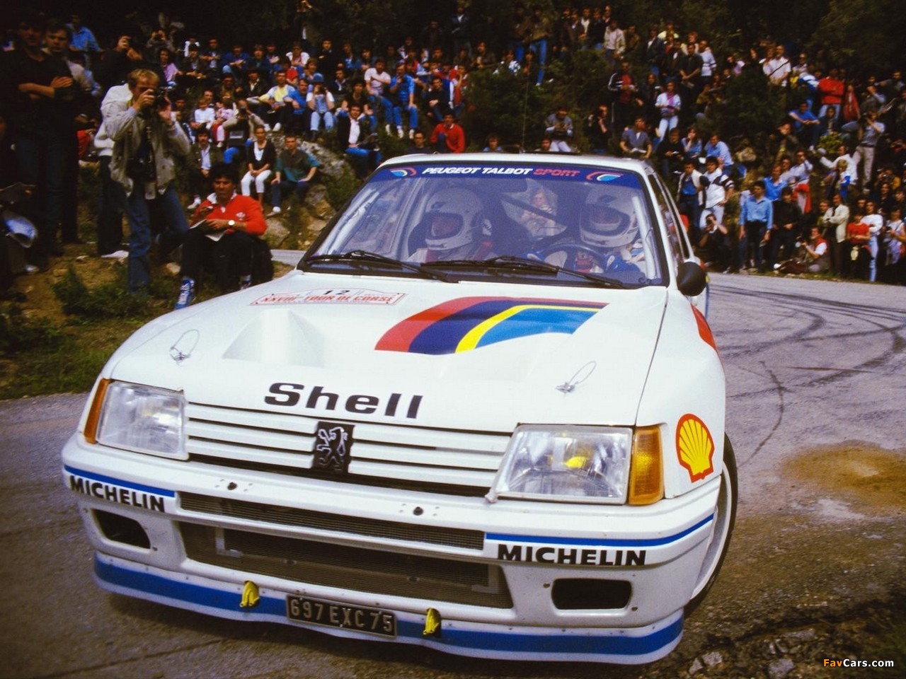 Peugeot 205 T16 Rally Car 1984–85 photos (1280 x 960)