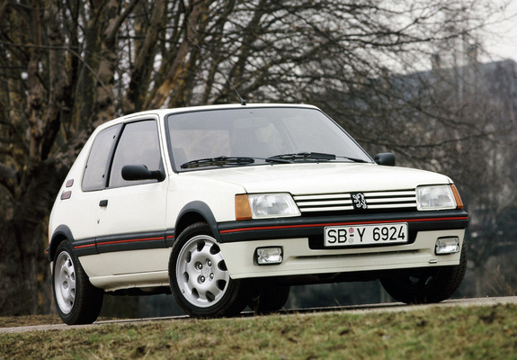 Peugeot 205 GTi 1984–94 pictures