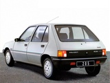 Peugeot 205 Junior 1986 images