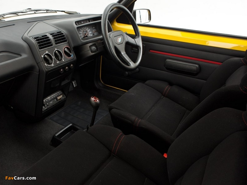 Peugeot 205 Rallye UK-spec 1990–92 images (800 x 600)
