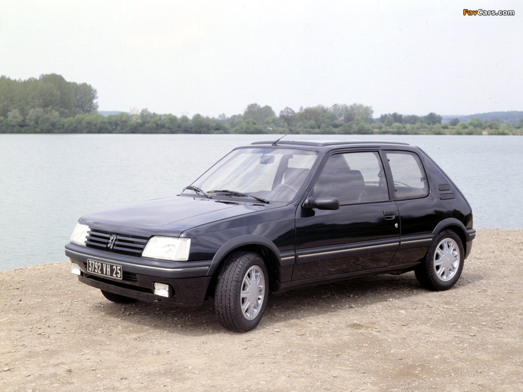 Peugeot 205 Gentry 1992–93 pictures (1024 x 768)