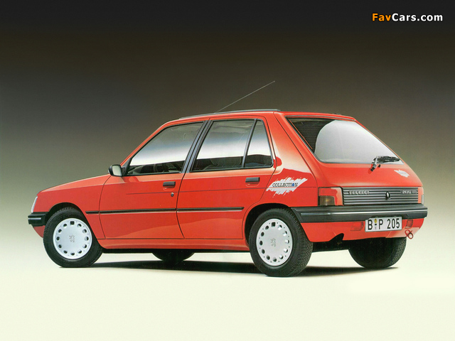 Peugeot 205 Collection 1992 pictures (640 x 480)