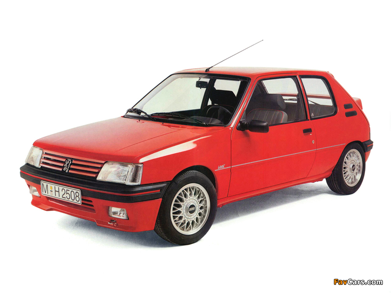 Zubehör Peugeot 205 images (800 x 600)