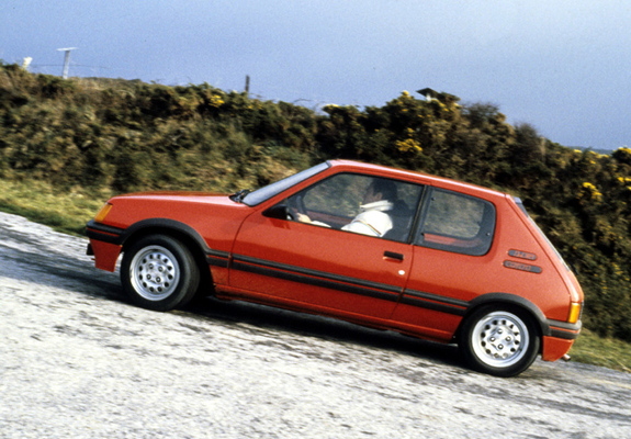 Photos of Peugeot 205 GTi 1984–94