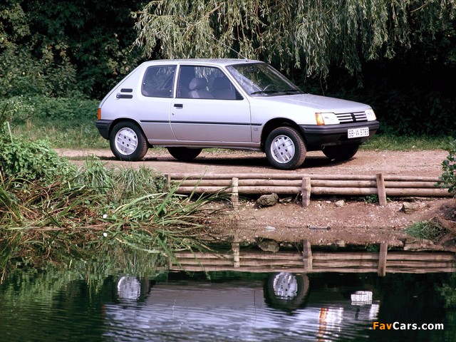 Photos of Peugeot 205 3-door 1984–98 (640 x 480)