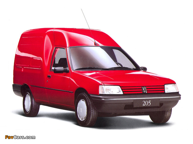 Photos of Peugeot 205 Fourgonnette 1994–98 (640 x 480)