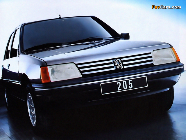 Pictures of Peugeot 205 5-door 1983–98 (640 x 480)