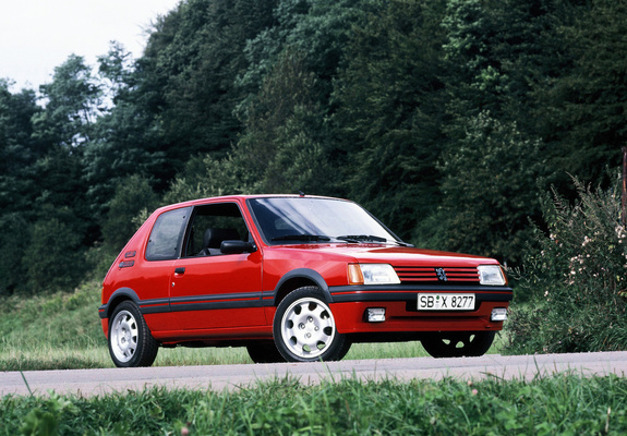 Pictures of Peugeot 205 GTi 1984–94