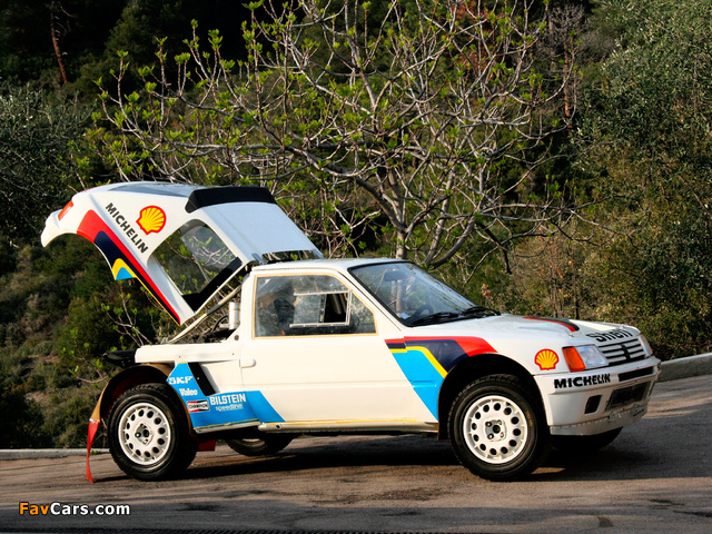 Pictures of Peugeot 205 T16 Rally Car 1984–85 (640 x 480)