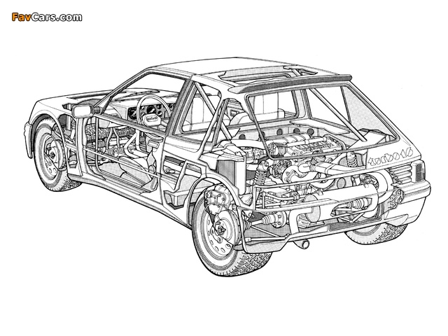 Pictures of Peugeot 205 T16 1984–85 (640 x 480)