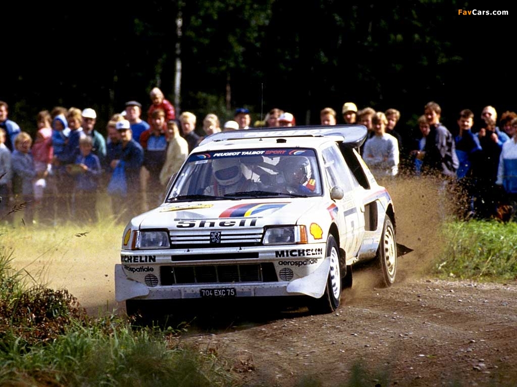 Pictures of Peugeot 205 T16 Rally Car 1984–85 (1024 x 768)
