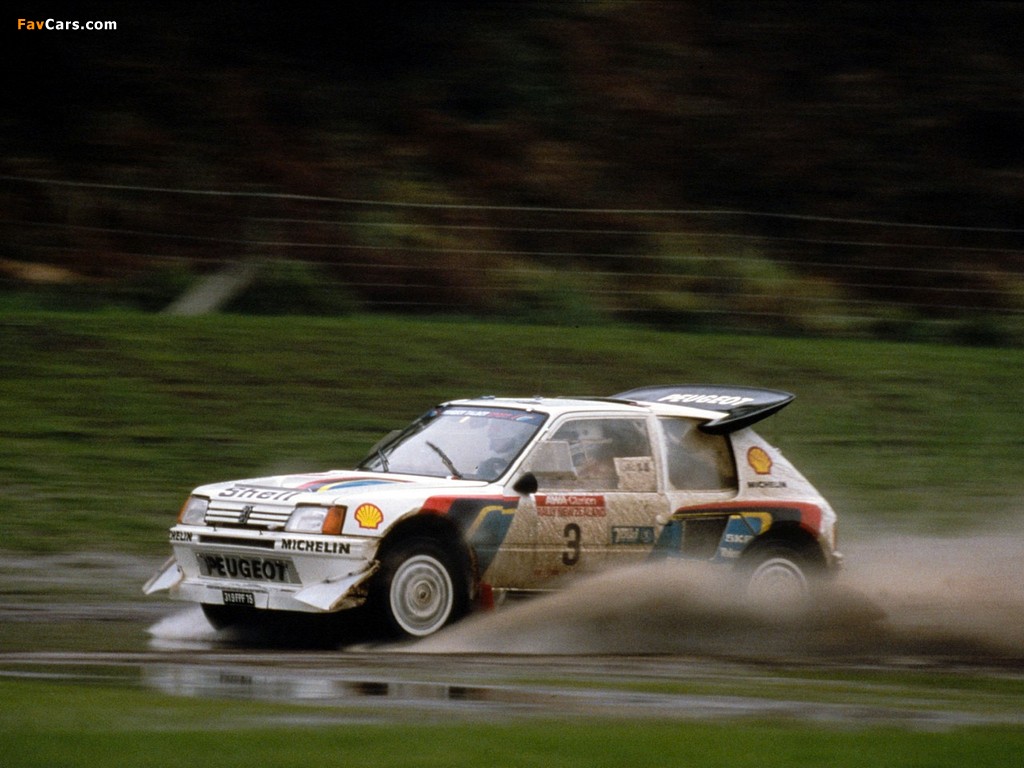 Pictures of Peugeot 205 T16 Rally Car 1984–85 (1024 x 768)