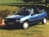 Pictures of Peugeot 205 SJ Cabrio UK-spec 1986–90