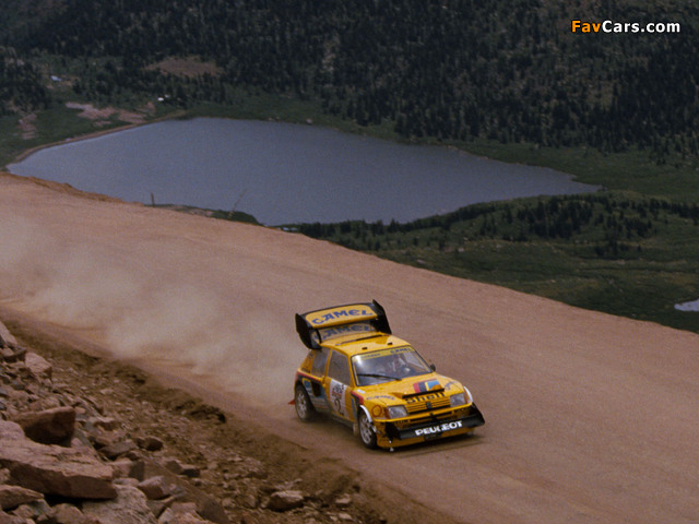 Pictures of Peugeot 205 T16 Pikes Peak 1987 (640 x 480)