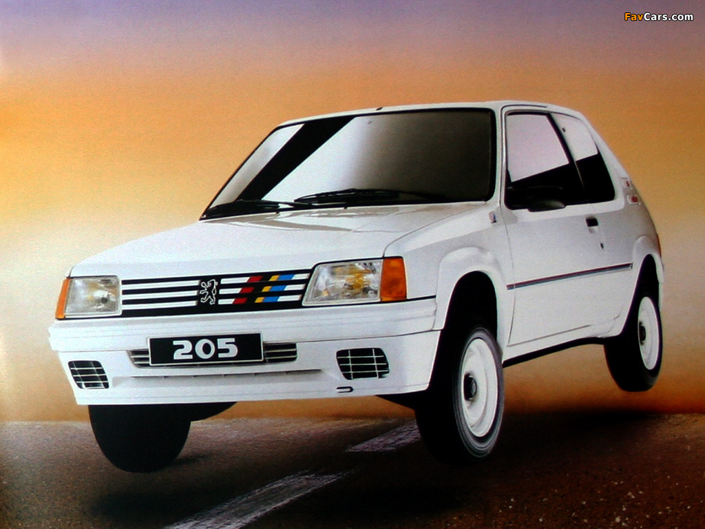 Pictures of Peugeot 205 Rallye 1988–90 (1024 x 768)