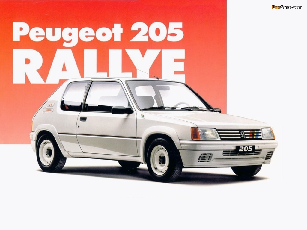 Pictures of Peugeot 205 Rallye 1988–90 (1024 x 768)