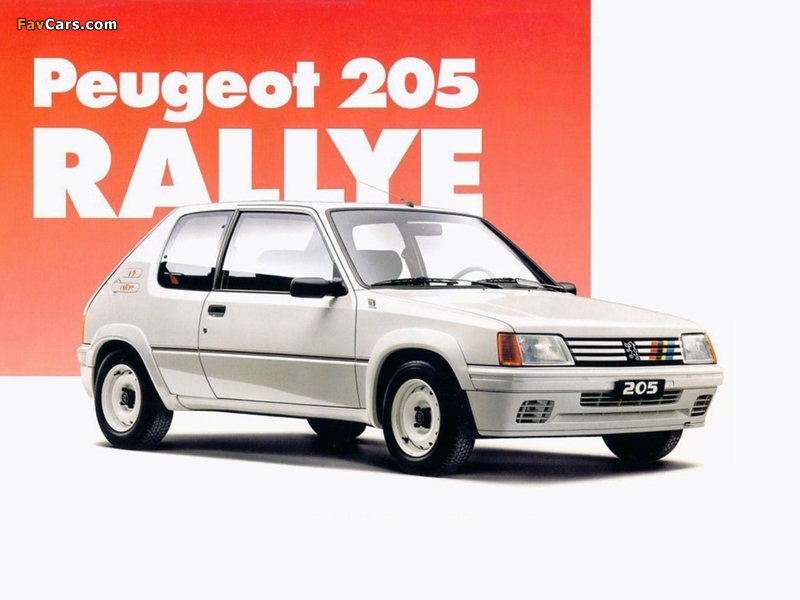 Pictures of Peugeot 205 Rallye 1988–90 (800 x 600)