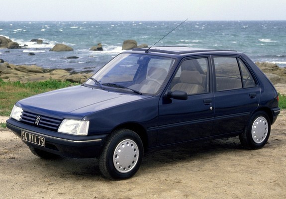 Peugeot 205 5-door 1983–98 wallpapers