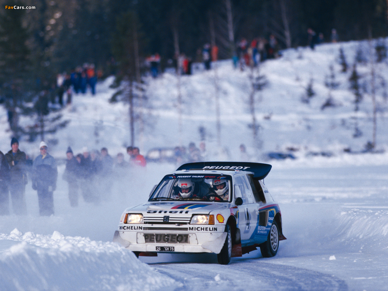 Peugeot 205 T16 Rally Car 1984–86 wallpapers (1280 x 960)