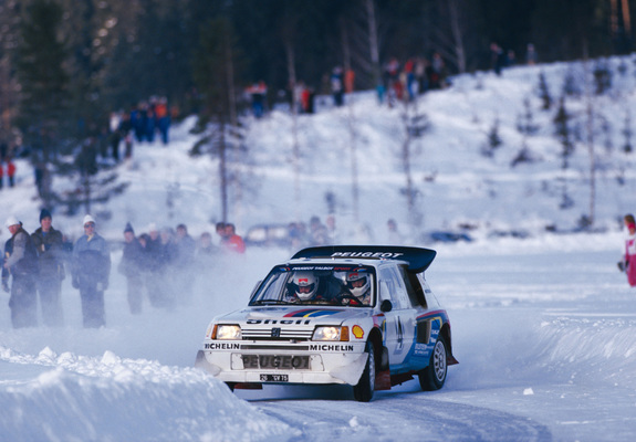 Peugeot 205 T16 Rally Car 1984–86 wallpapers