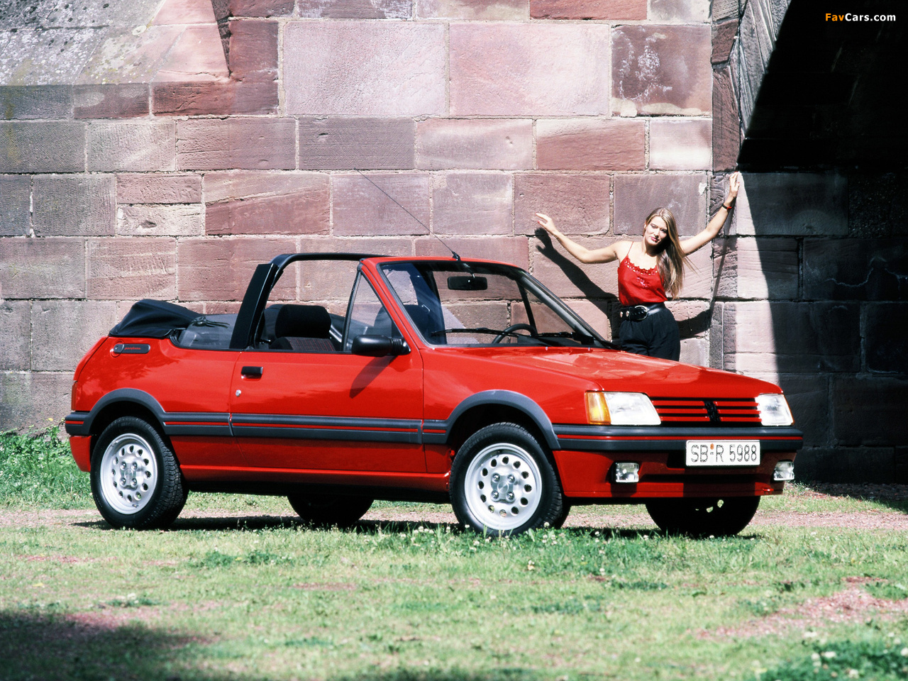 Peugeot 205 Cabrio 1986–94 wallpapers (1280 x 960)