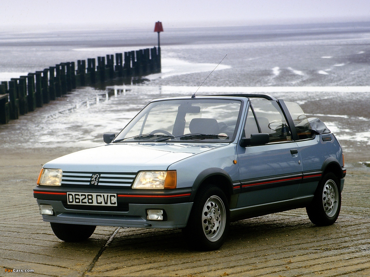 Peugeot 205 CTI UK-spec 1991–93 wallpapers (1280 x 960)