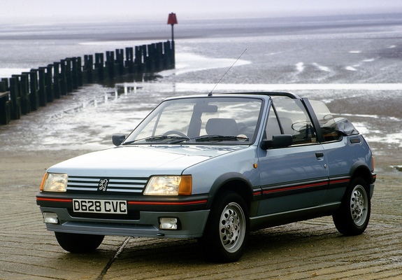 Peugeot 205 CTI UK-spec 1991–93 wallpapers