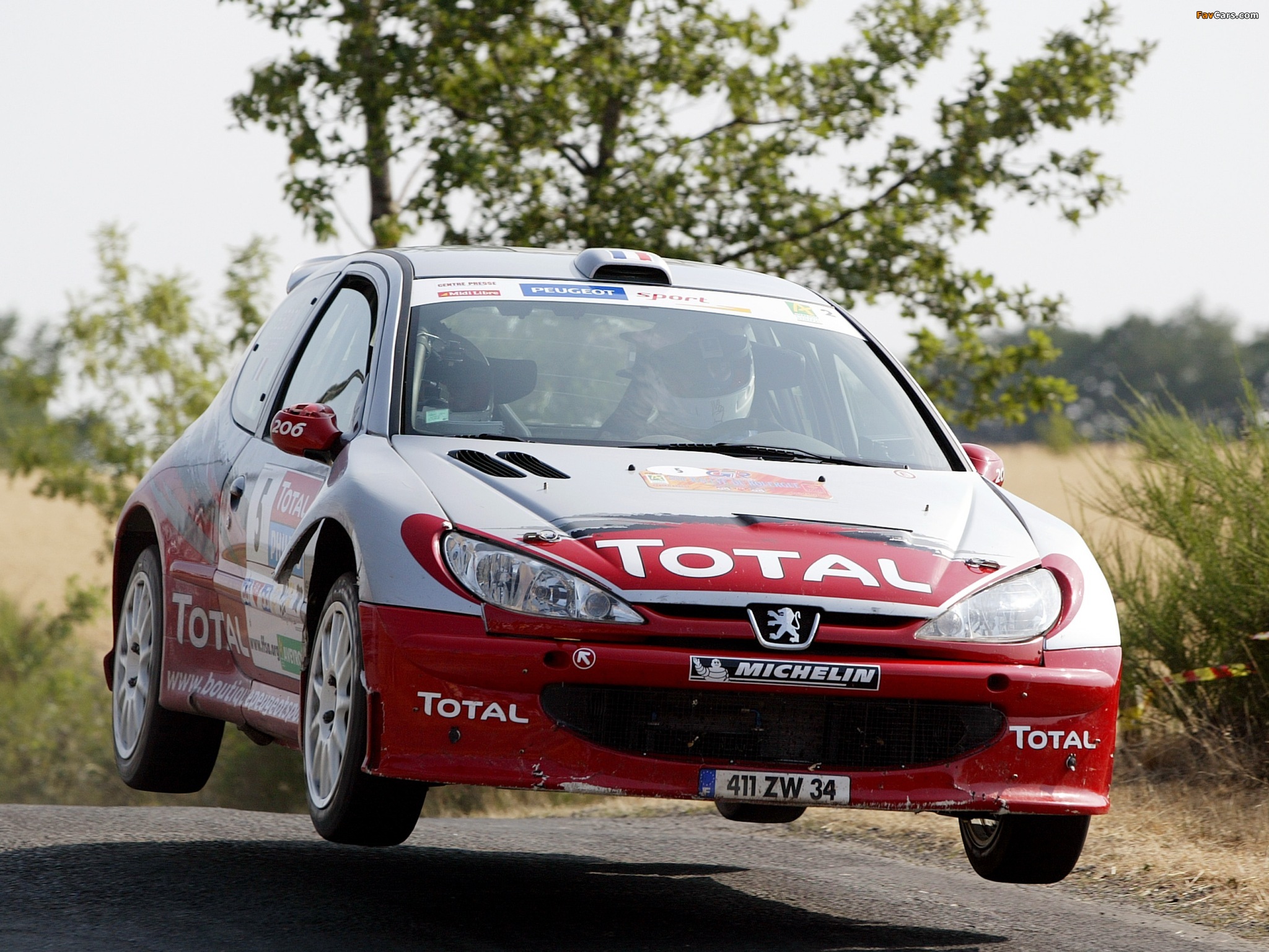 Images of Peugeot 206 Super 1600 (2048 x 1536)