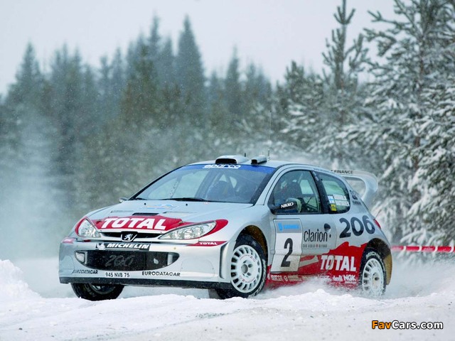 Images of Peugeot 206 WRC 1999–2003 (640 x 480)