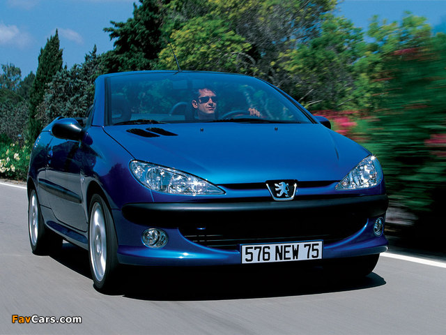 Images of Peugeot 206 CC 2001–03 (640 x 480)