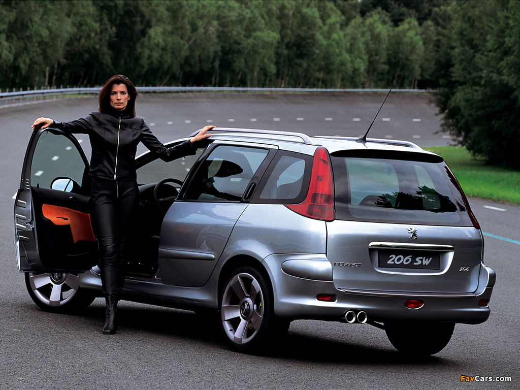 Images of Peugeot 206 SW Concept 2001 (1024 x 768)